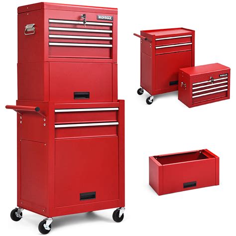 red metal tool box supplier|red rolling tool box.